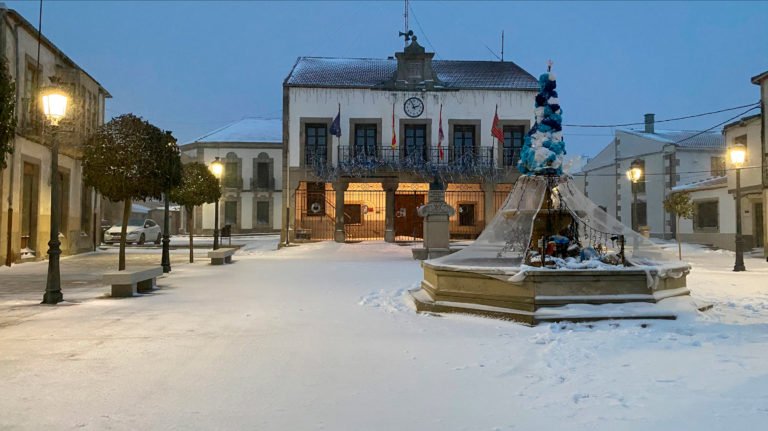 Ayuntamiento nevado de Bermillo de Sayago