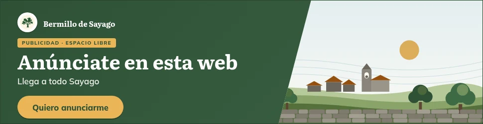 Anúnciate en esta web: llega a todo Sayago. Espacio publicitario libre