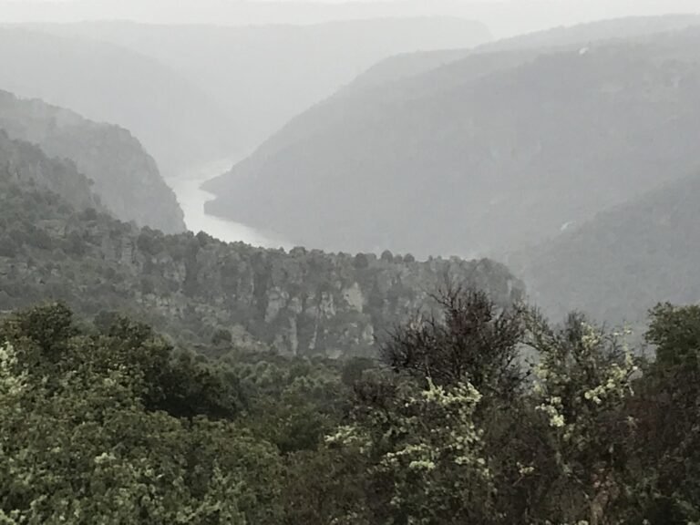 Arribes del Duero vistos desde la ermita de la Virgen del Castillo en Fariza